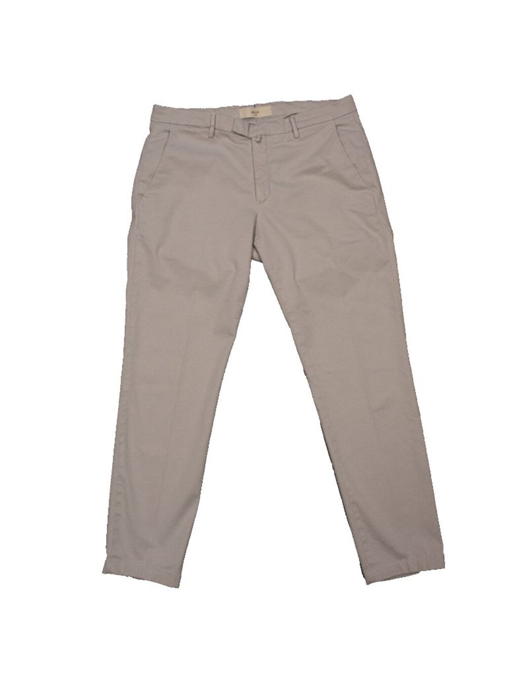 Briglia 1949 Stretch Chinos Mens Pants Stretch Cotton Slim Fit Italy Tan 32x29